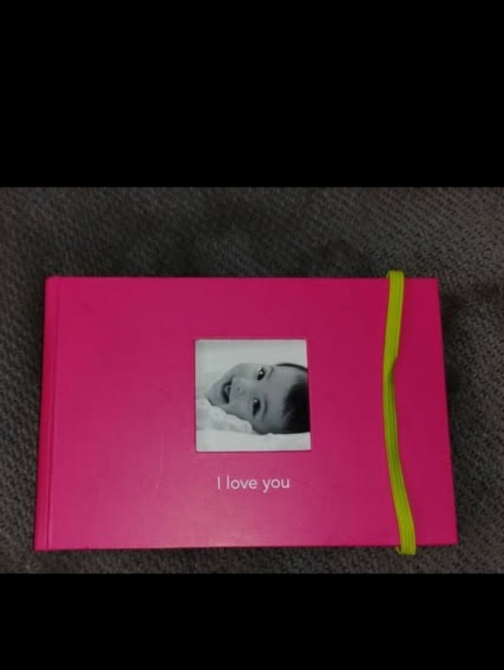 Infant Pink Photo Journal
